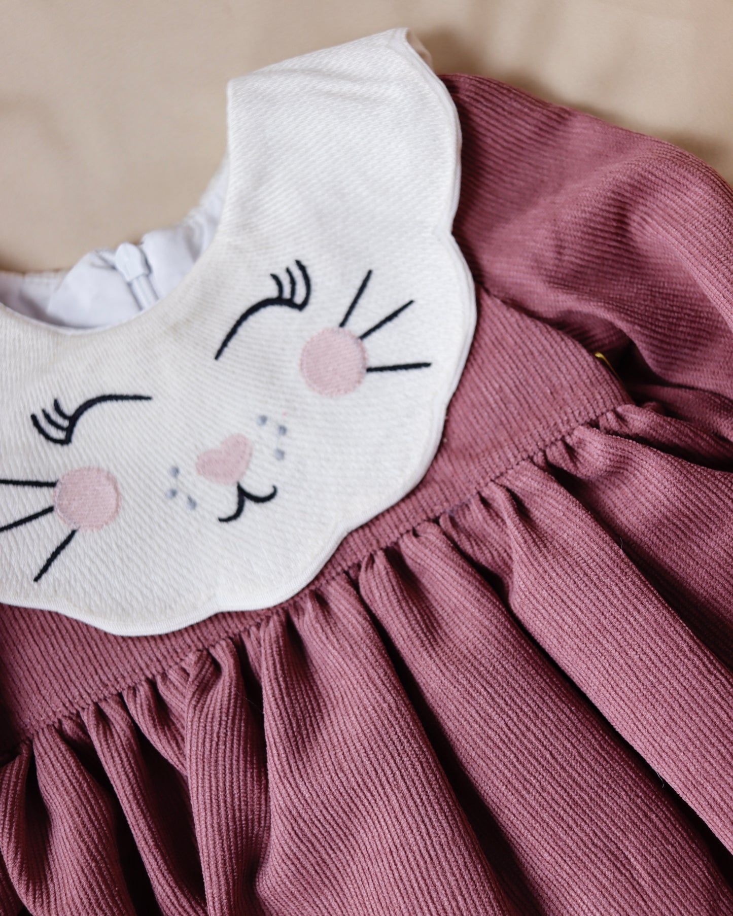 فستان بيبي 🩷١-١٢ شهر