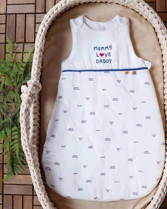 كيس النوم لحديث الولادة☁️💙