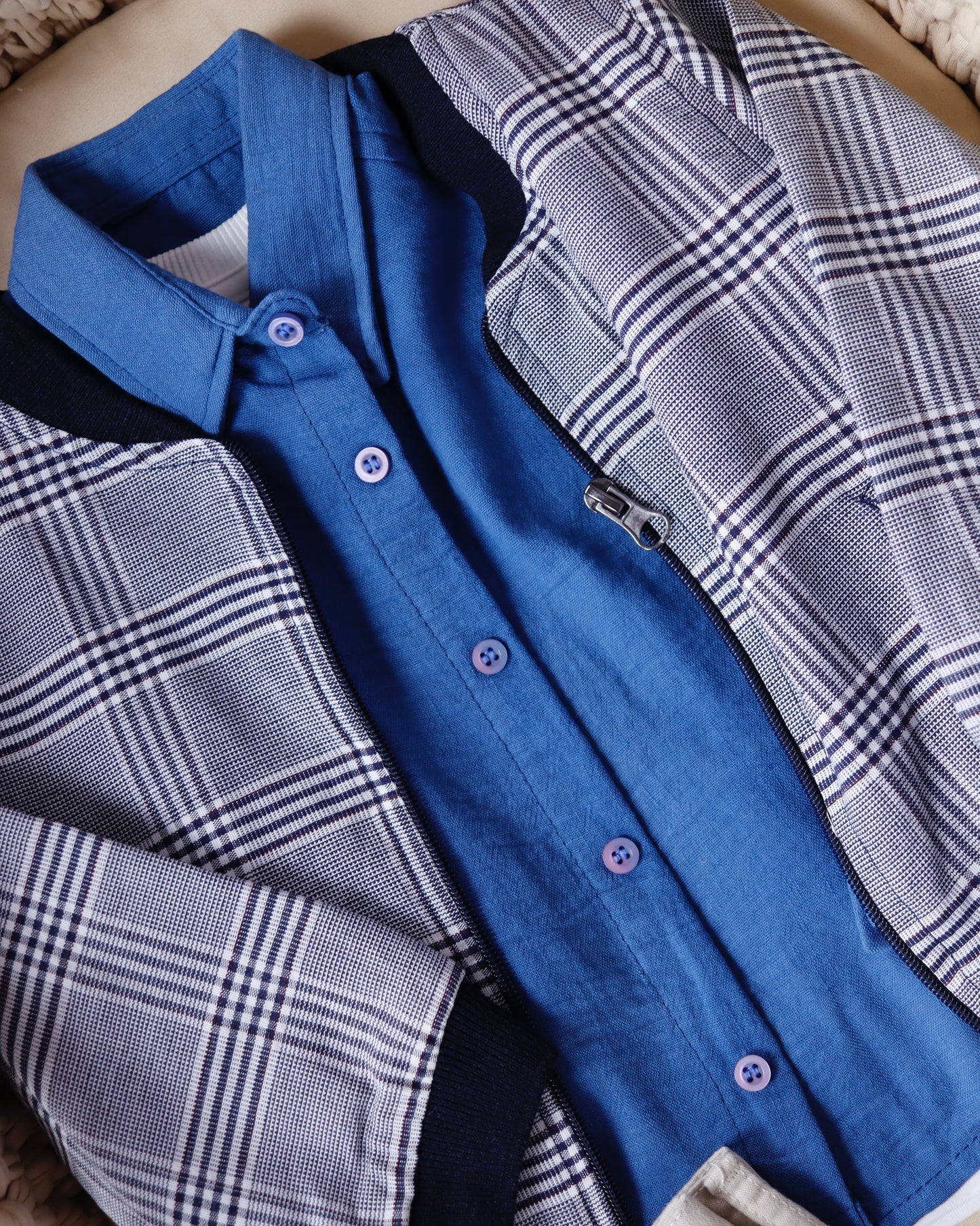 طقم ولادي ٣ قطع ١-٥ سنوات🪡