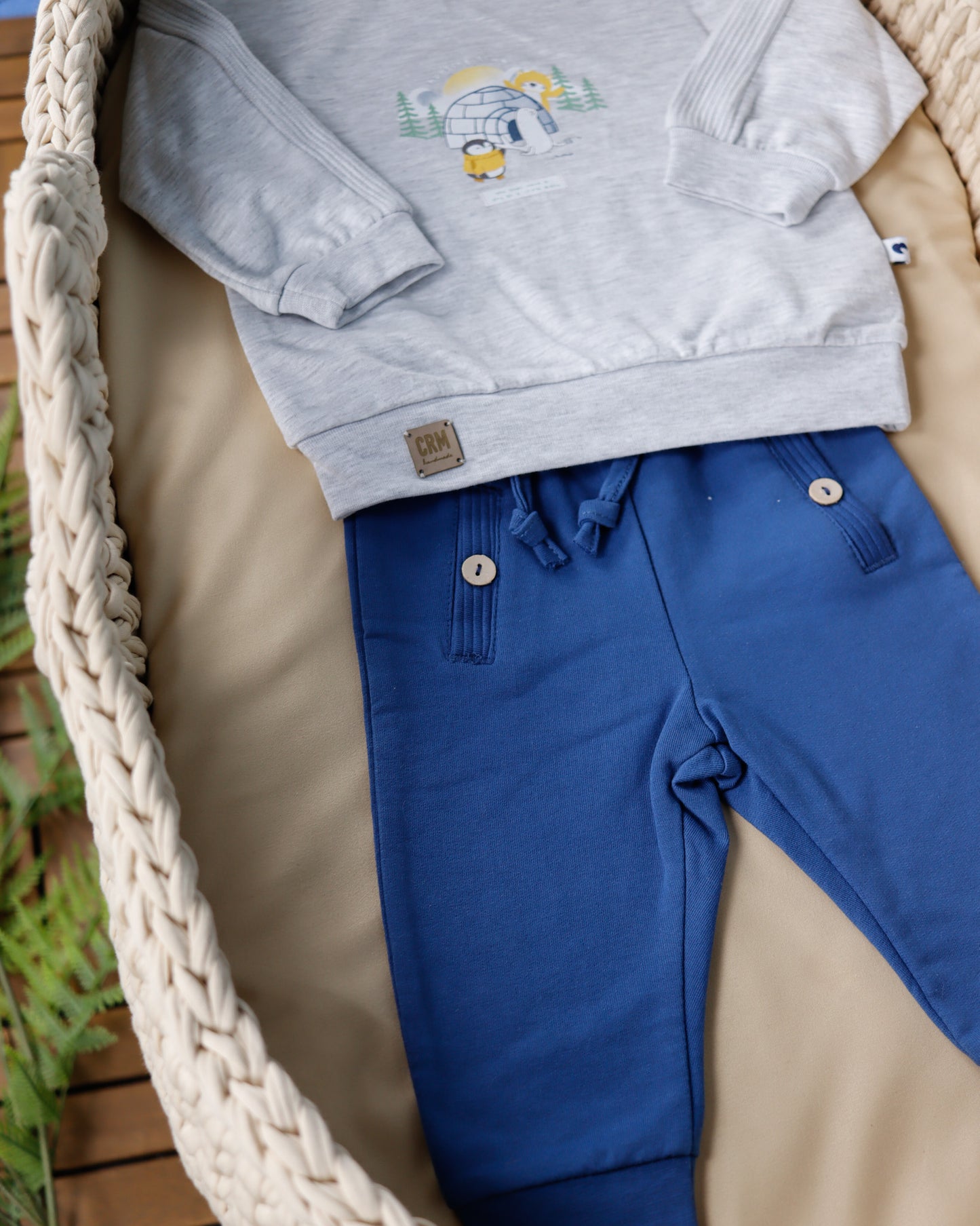 طقم بيبي قطن١٠٠٪‏