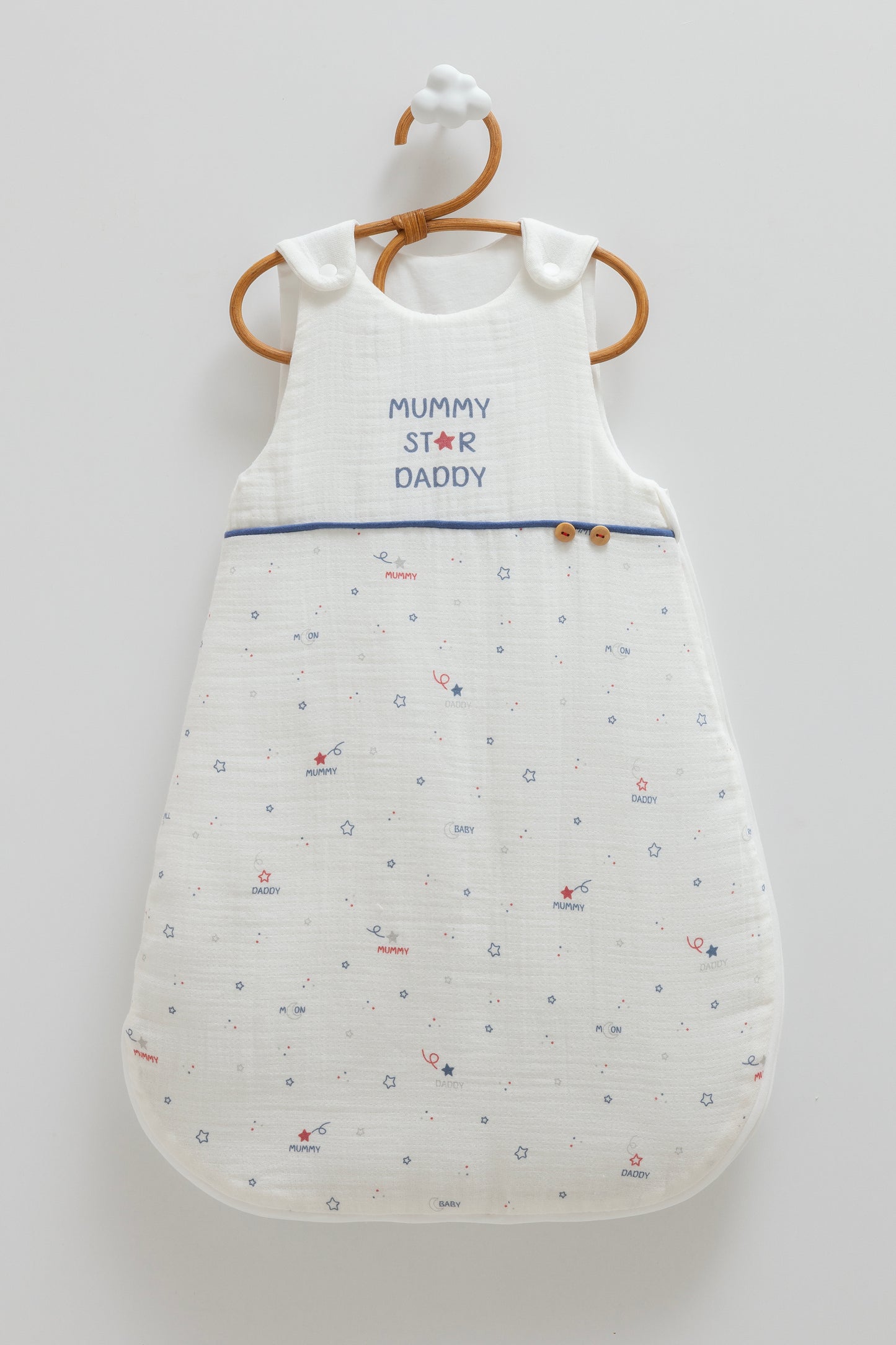 كيس النوم لحديث الولادة☁️💙