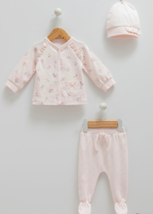 بجامة بناتي كرز٣ قطع🍒