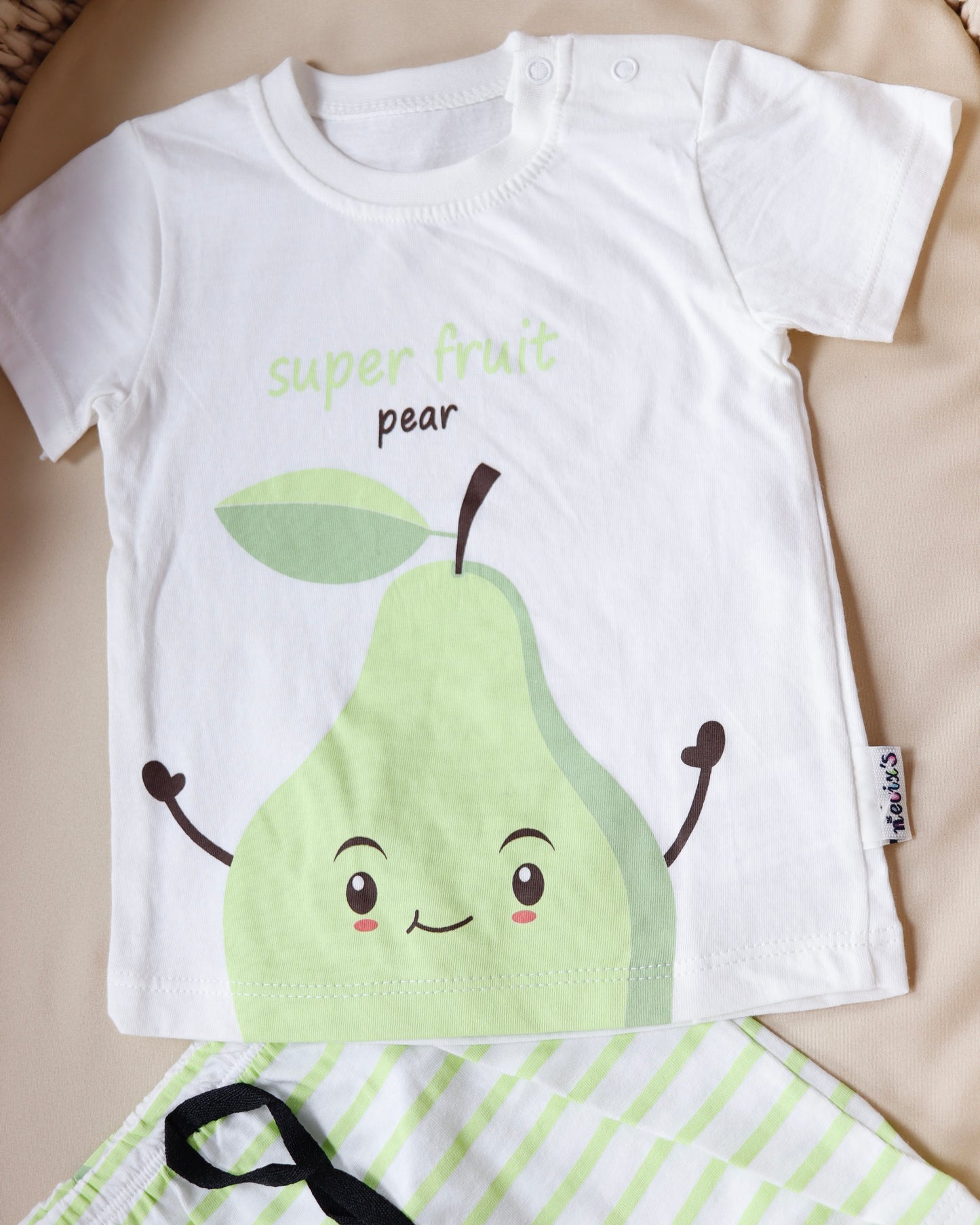 بجامة شورت قطعتين🤍