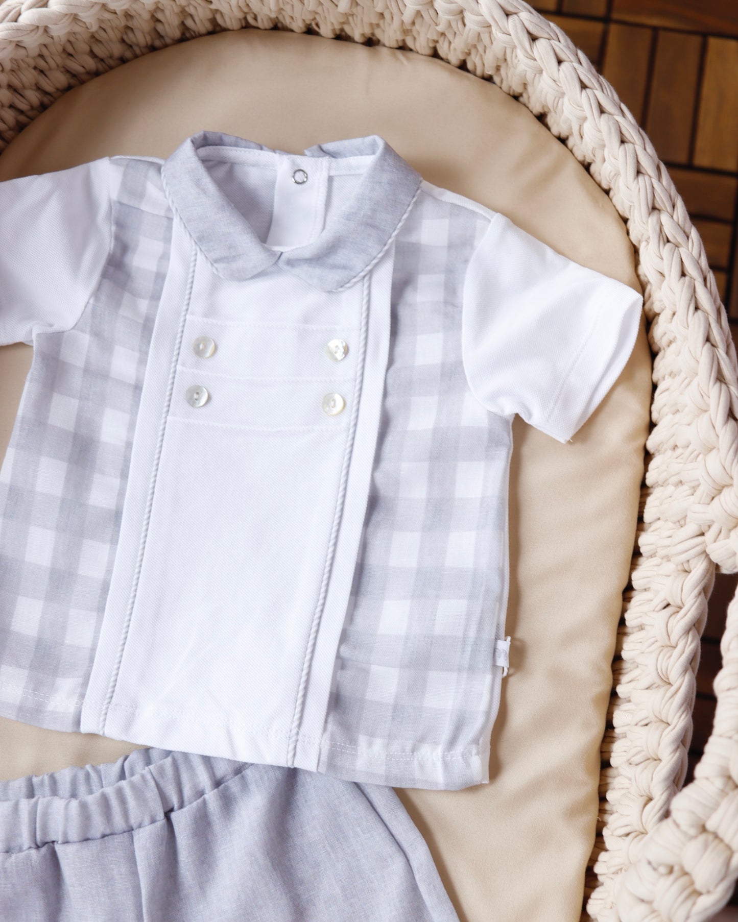 طقم بيبي قطعتين🤍