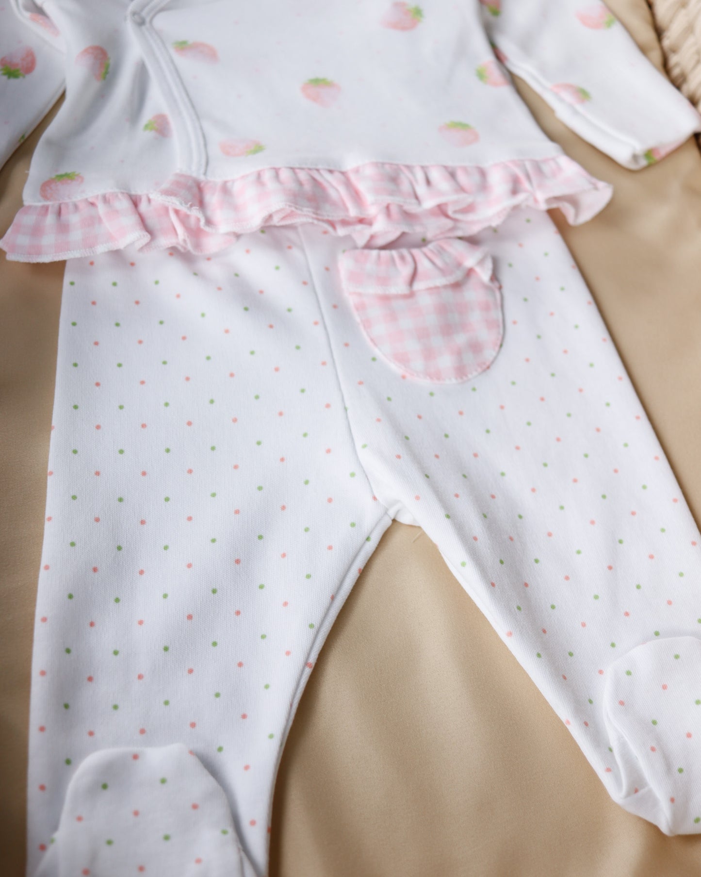 طقم بيبي قطن ١٠٠٪‏🩷