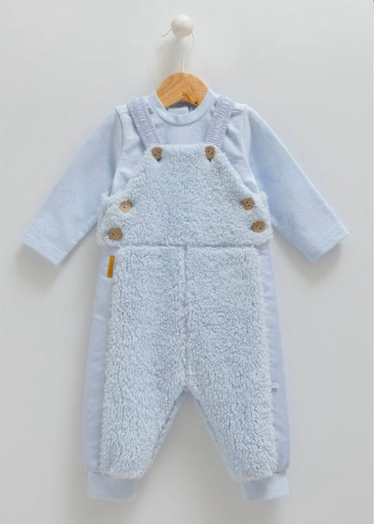 طقم افرهول بيبي شتوي- قطعتين