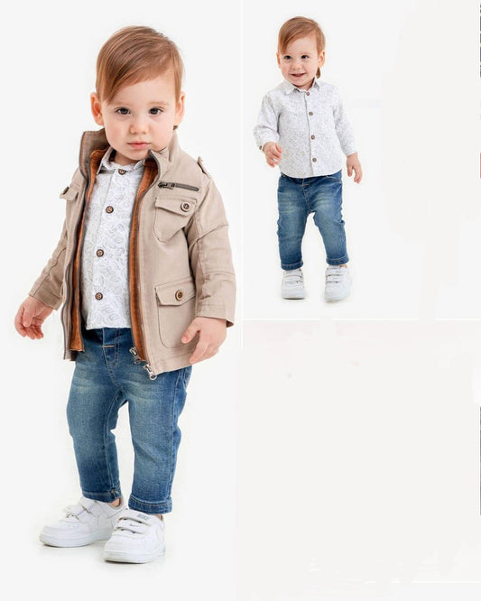 طقم بيبي ٣ قطع 🤍