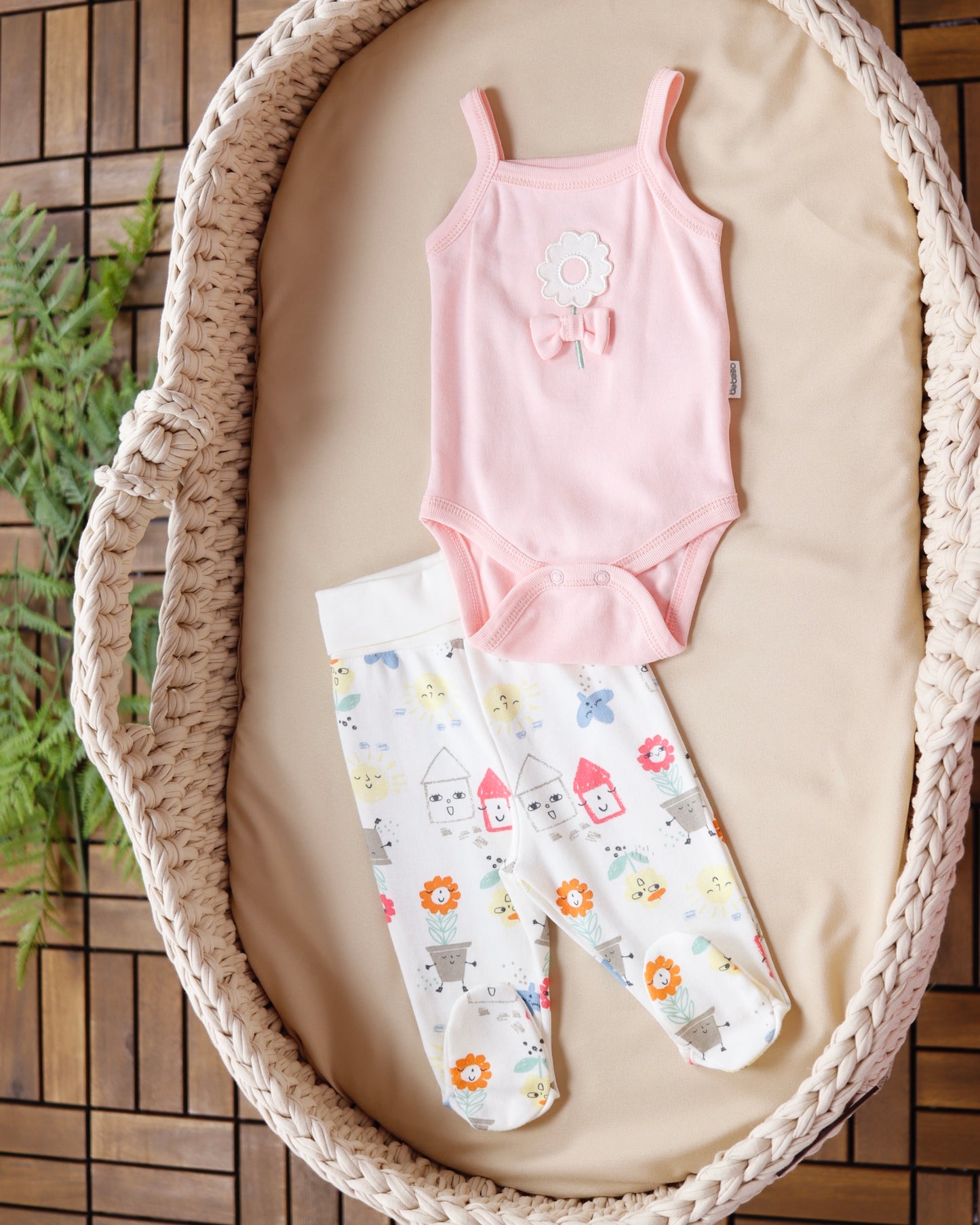 طقم صيفي قطعتين💕🌿