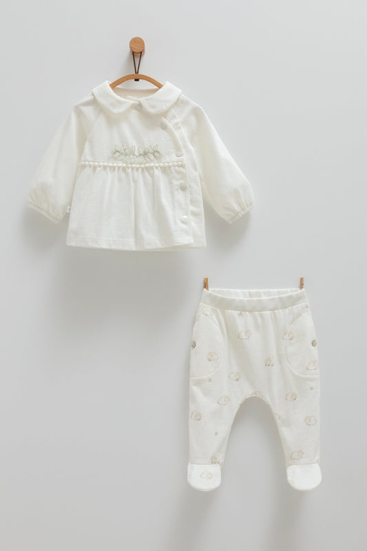 طقم بناتي قطعتين🤍