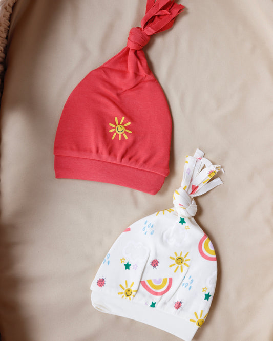 طقم طاقية بيبي ٠-٦ أشهر