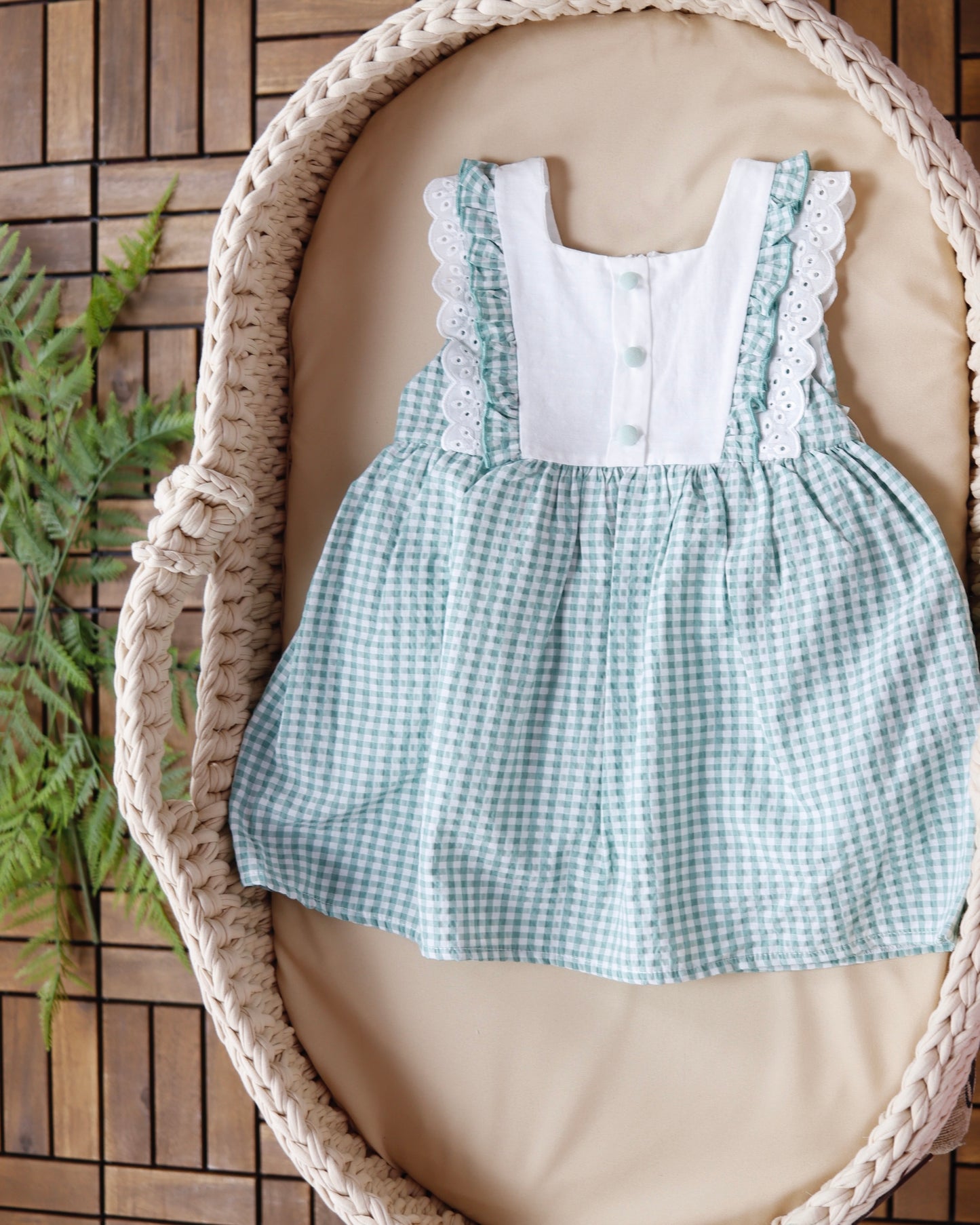 فستان مميز ٣-٢٤ شهر🩵