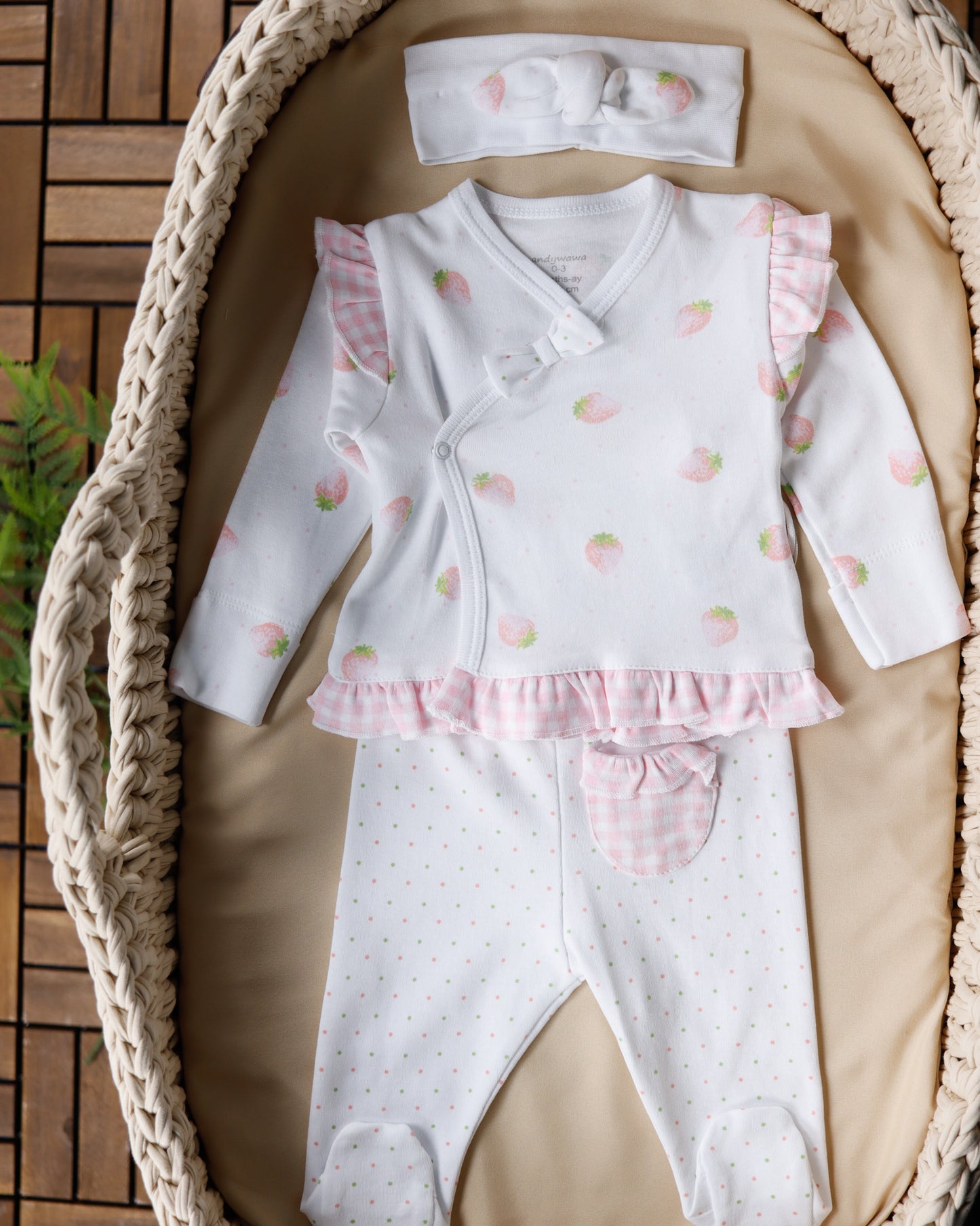 طقم بيبي قطن ١٠٠٪‏🩷