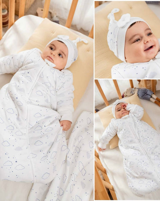 كيس النوم للبيبي☁️💙