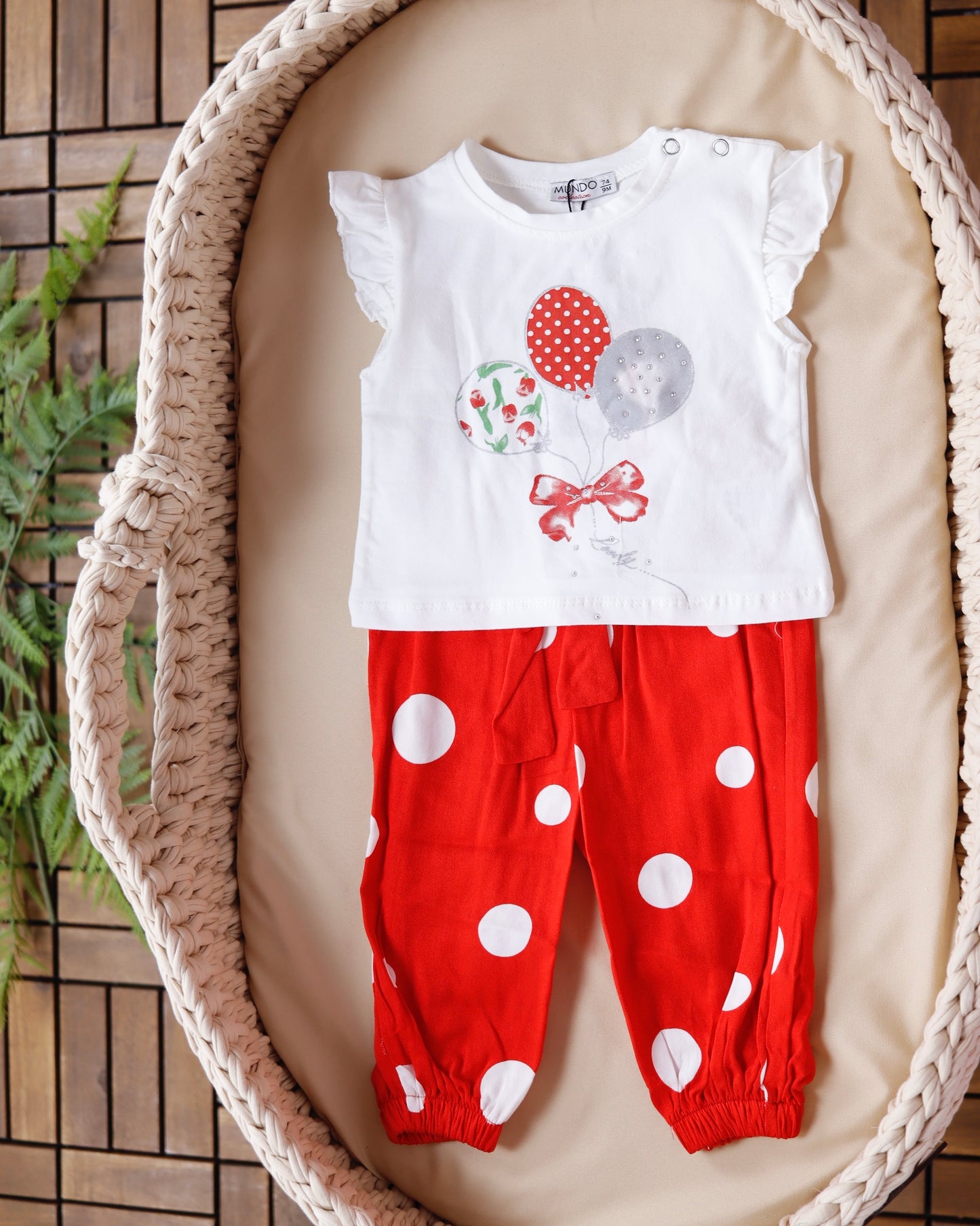 طقم بيبي قطعتين 🎈