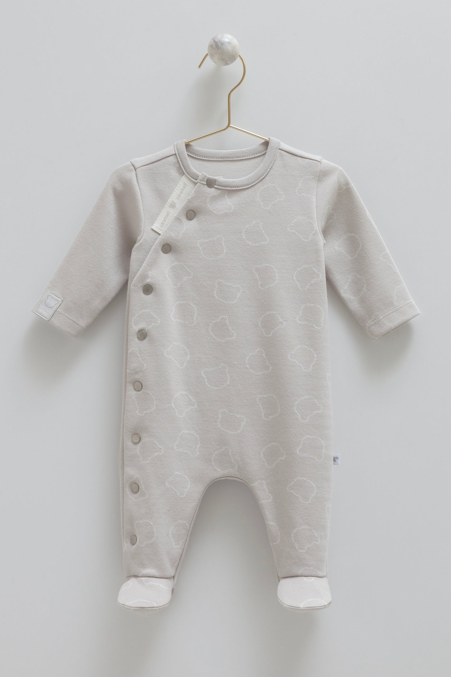 أفرهول بيبي قطن طبيعي ١٠٠٪‏ برسمة الدب 🧸