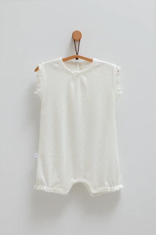 أفرهول صيفي خفيف قطن ١٠٠٪‏  ابيض