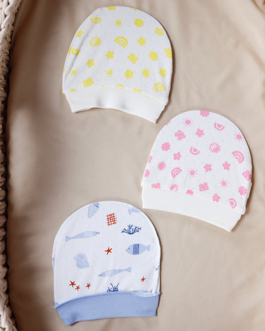 طاقية بيبي ٠-٣ أشهر