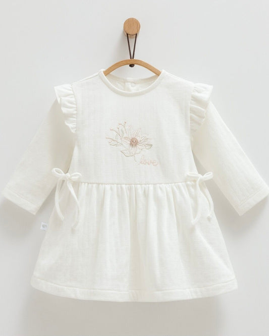 فستان ابيض قطن ١٠٠٪‏