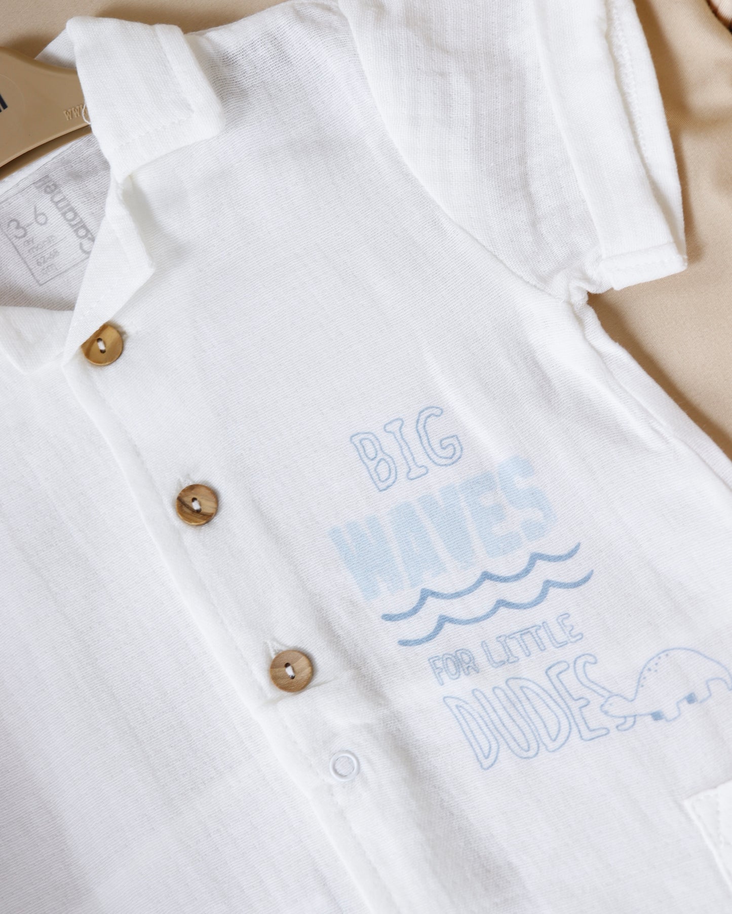 أفرهول صيفي قطن ١٠٠٪‏ أبيض