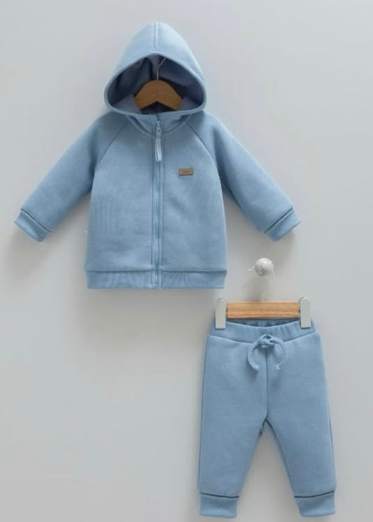 طقم بيبي قطن مبطن💙