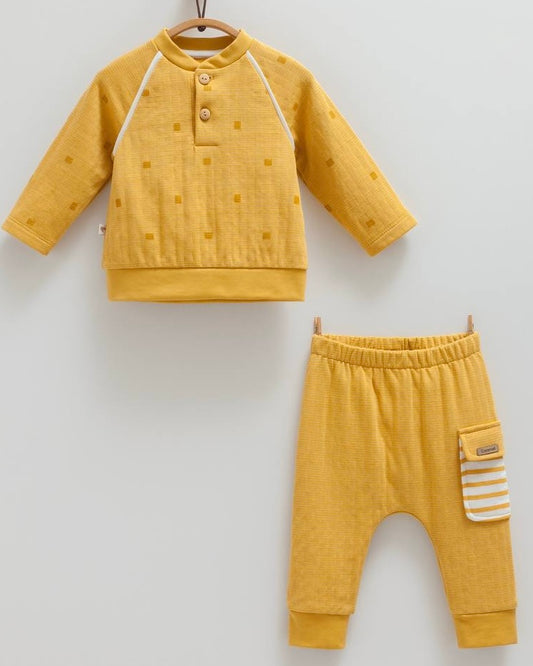 طقم قطن ١٠٠٪‏  ١-١٢ شهر