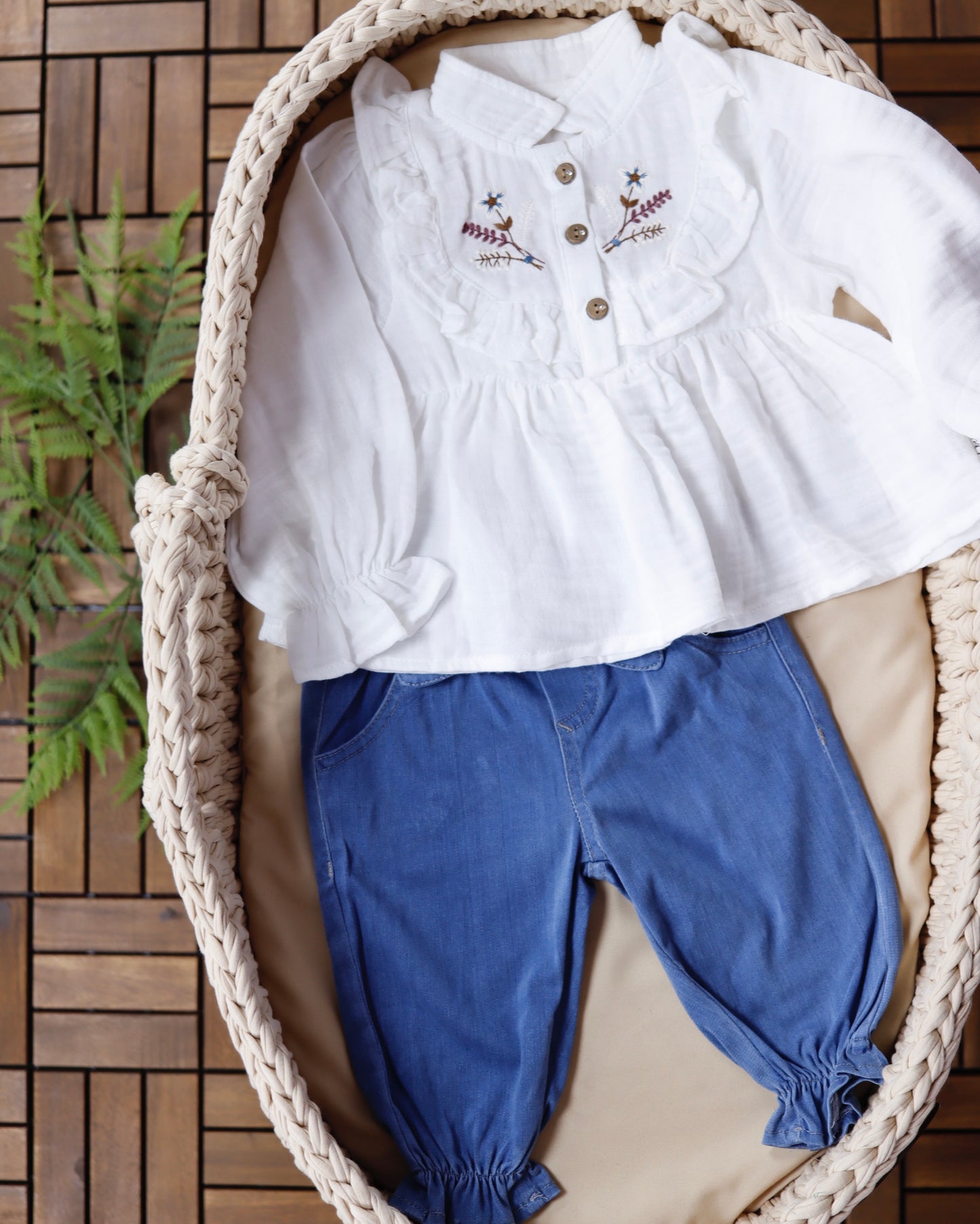 طقم جينز ١-٤ سنوات🪡