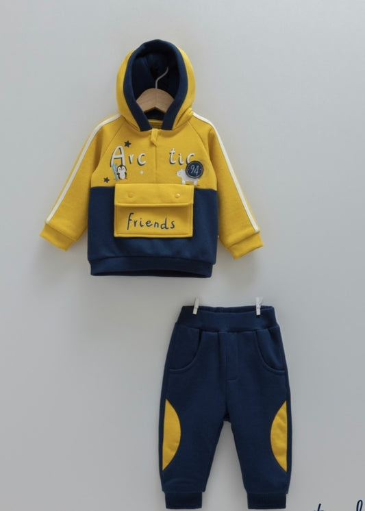 ⁨⁨⁨ترينينج قطعتين - قطن مبطن⁩⁩⁩