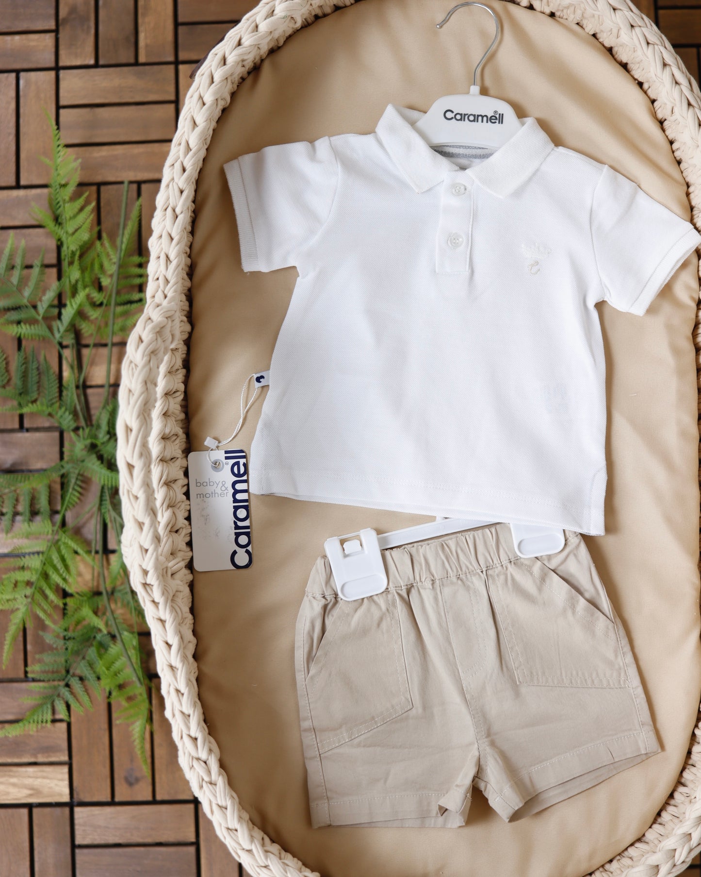 طقم قطعتين 🤍٦-٣٦ شهر