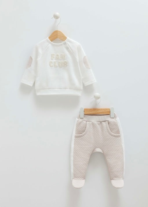 طقم بيبي قطن ١٠٠٪‏