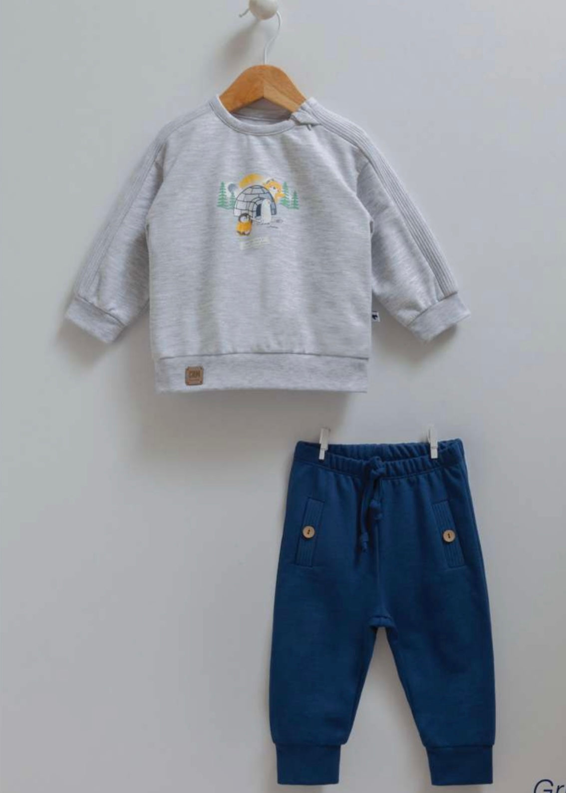 طقم بيبي قطن١٠٠٪‏