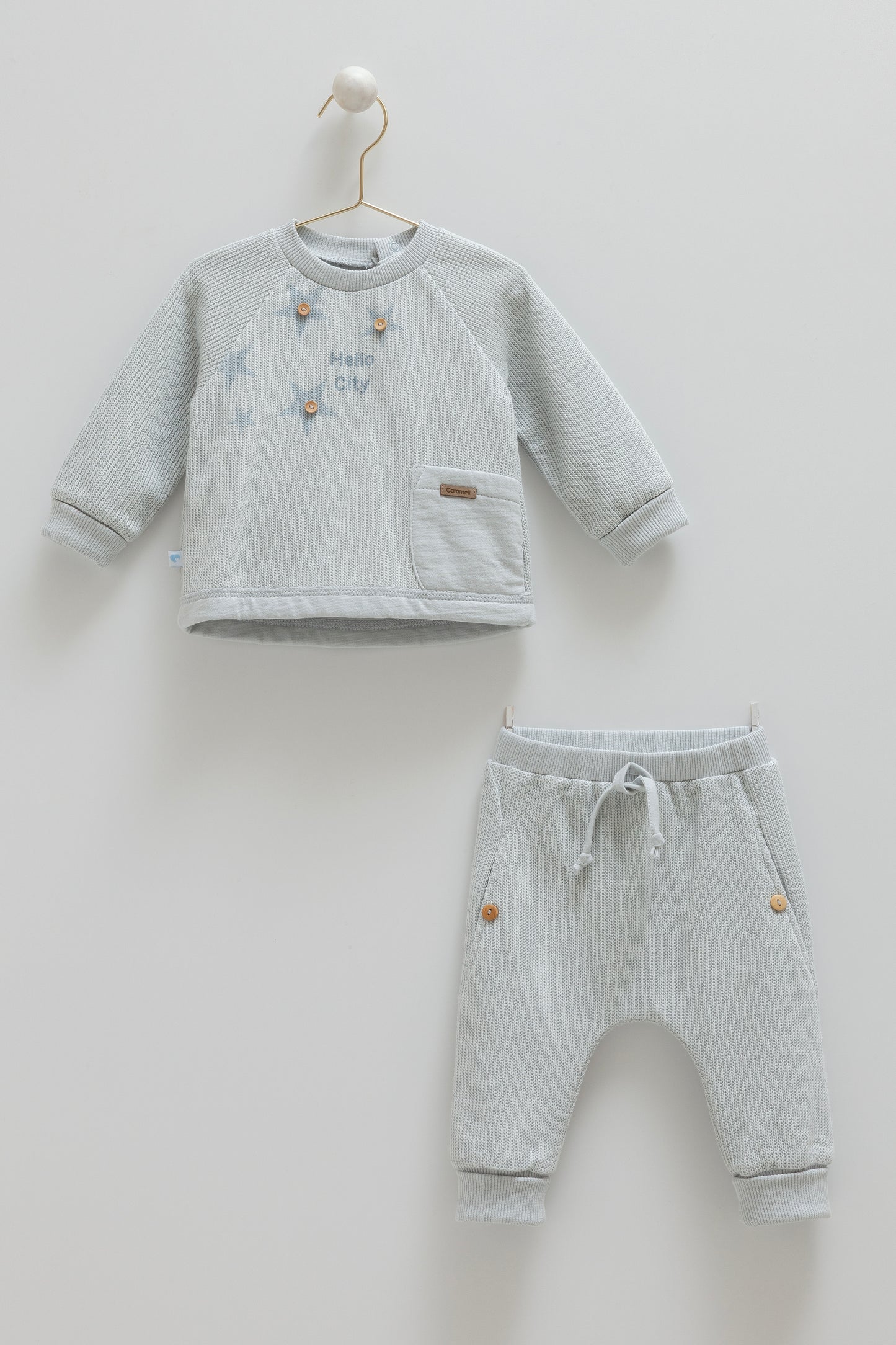 طقم قطعتن قطن ثقيل١٠٠٪‏ ✨