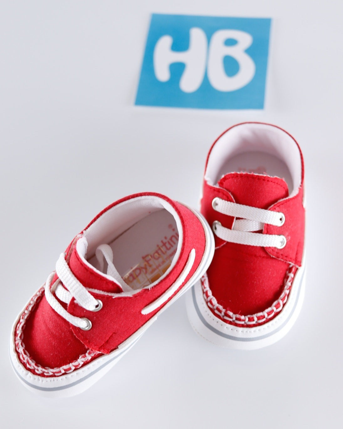 ⁨حذاء بيبي - احمر⁩